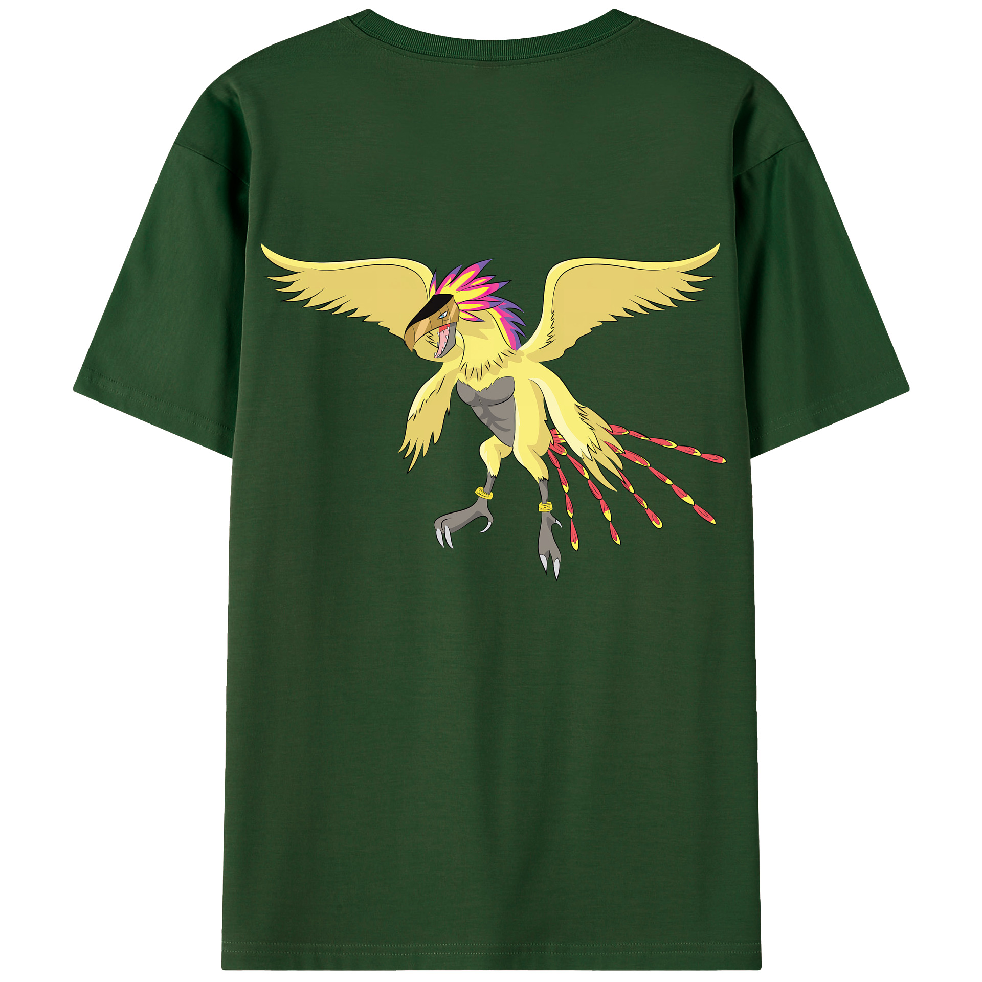 （画像用） Digimon デジタルモンスター/デジモン 綿100％半袖Tシャツ（背面プリント）